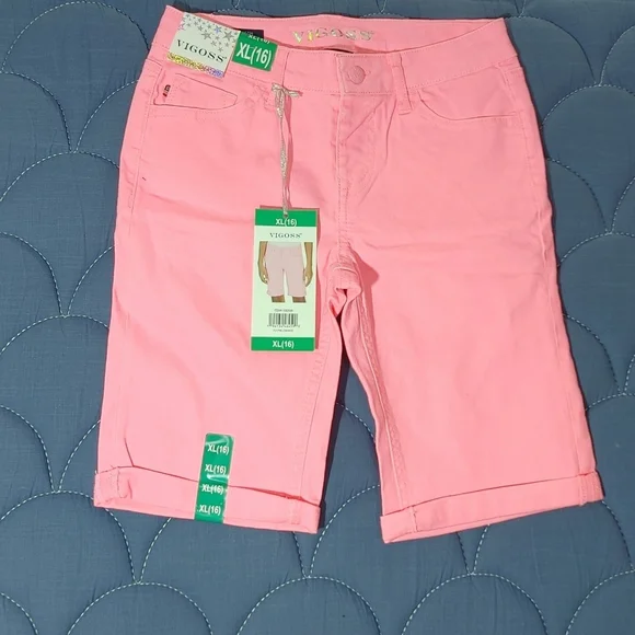 Pink bermuda shorts - Picture 3 of 5